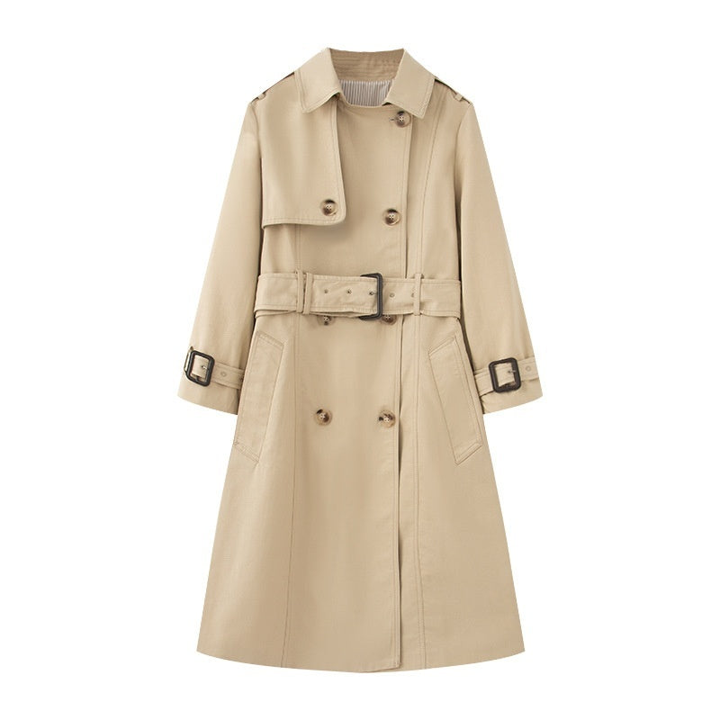 Womens Winter Trench | Mid-length British Trench Coat
