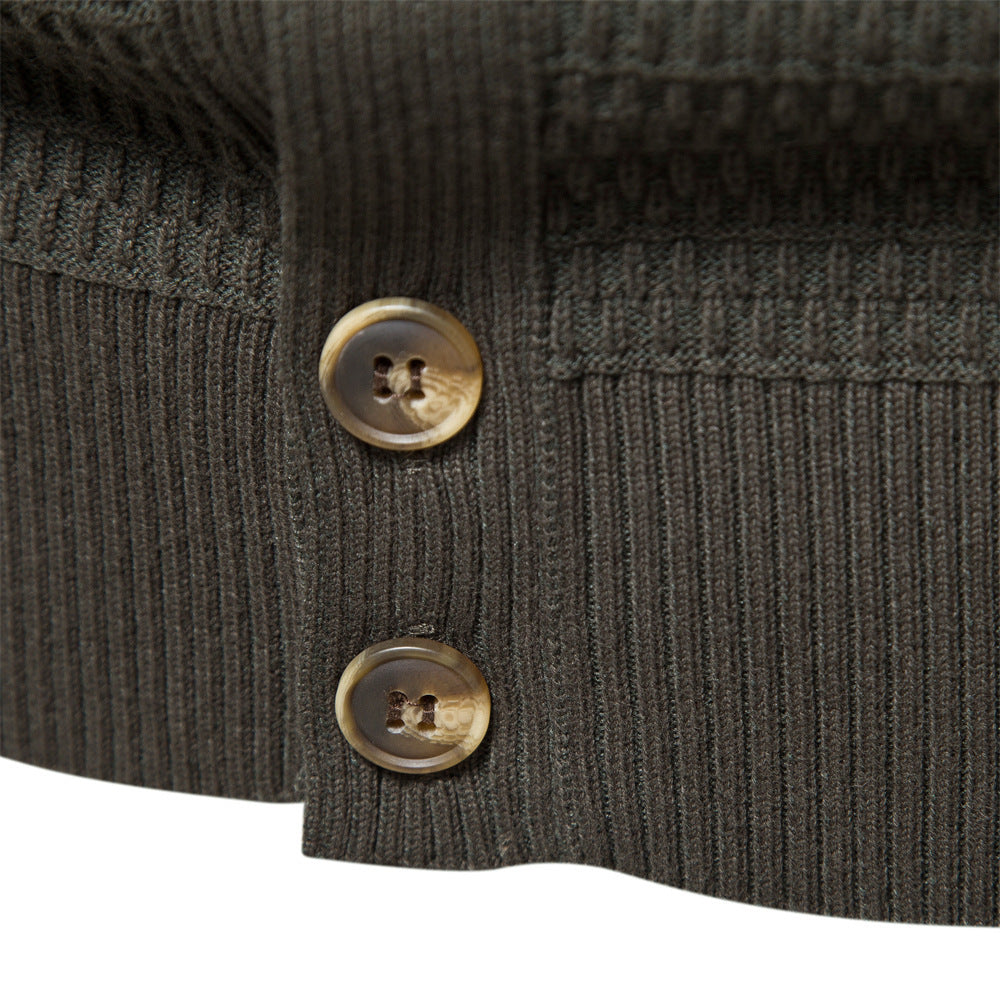 Men's Cashmere Cardigan Pure Wool for Effortless Winter Style and Comfort