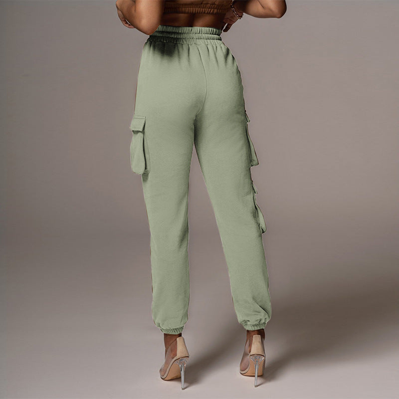 Women’s Bamboo Cargo Sweatpants for Cozy Winter Comfort