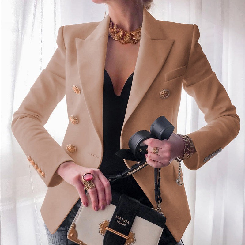 Women's Double Breasted Blazer for Effortless Chic and Confidence