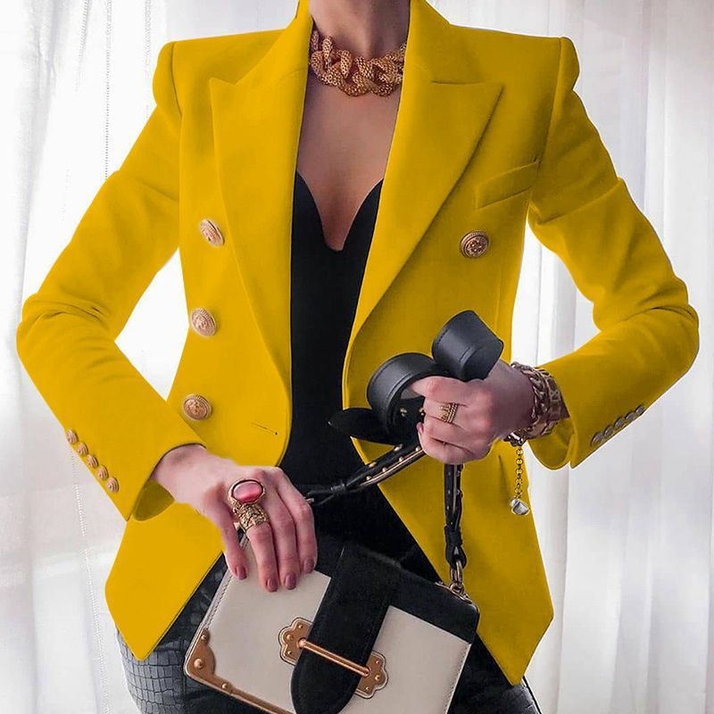 Women's Double Breasted Blazer for Effortless Chic and Confidence