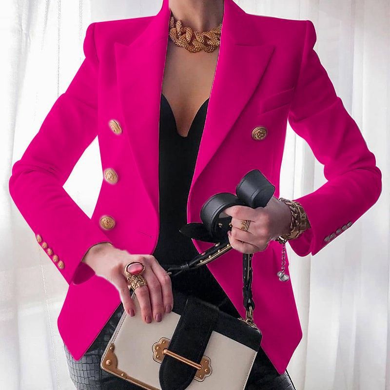 Women's Double Breasted Blazer for Effortless Chic and Confidence