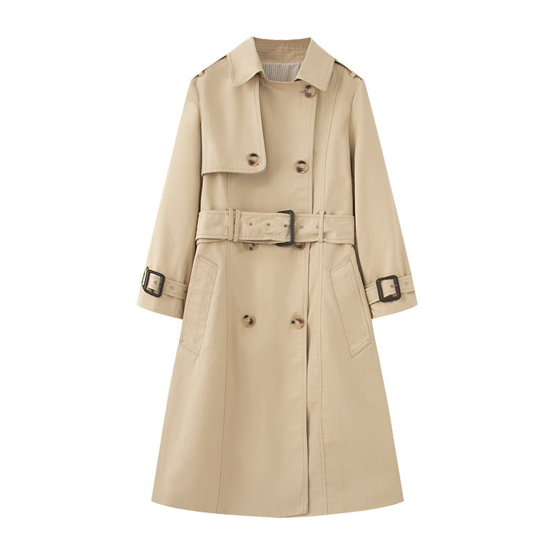Womens Winter Trench | Mid-length British Trench Coat