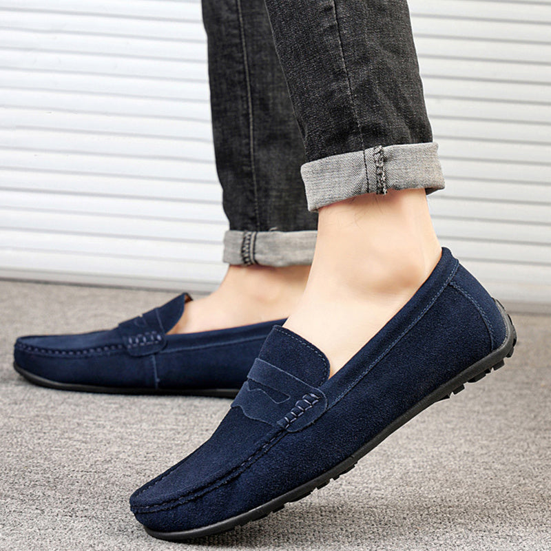 Men’s Suede Leather Loafers for Casual Everyday Comfort