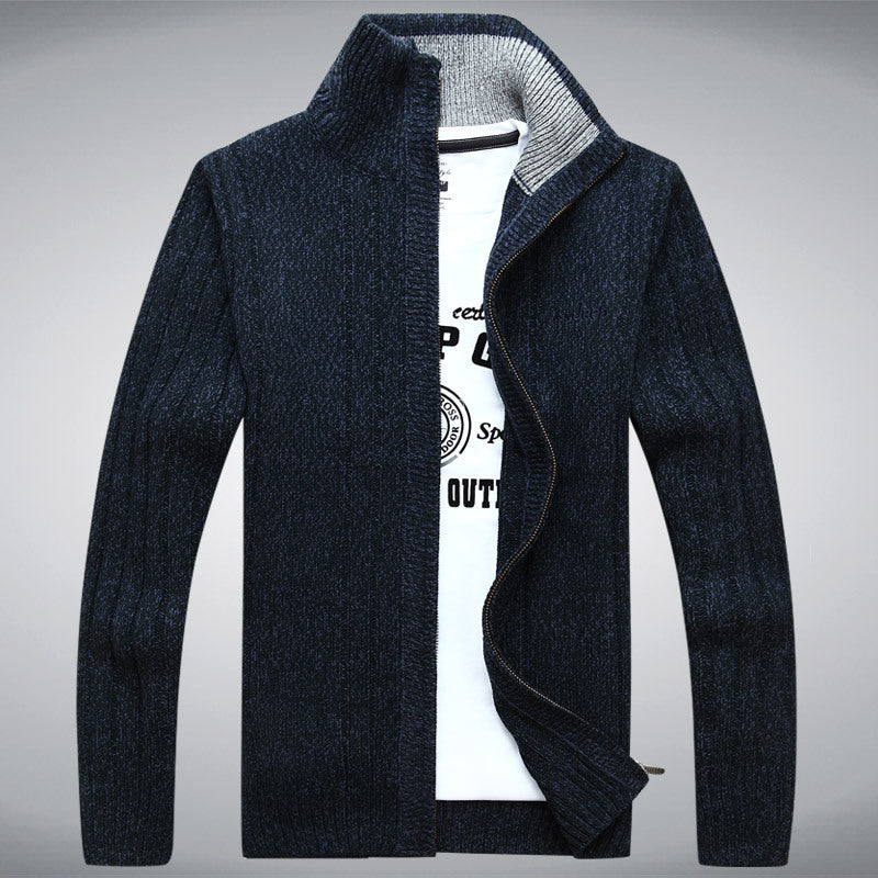 Mens Oversized loose sweater cardigan Jacket