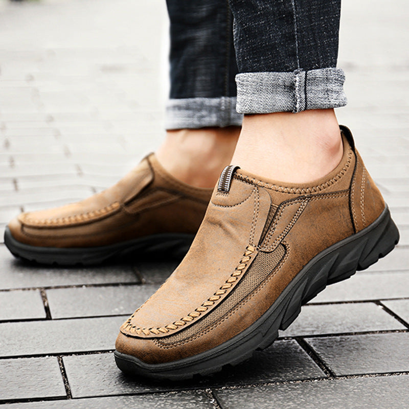 Men's casual shoes | Comfortable Rubber sole loafers