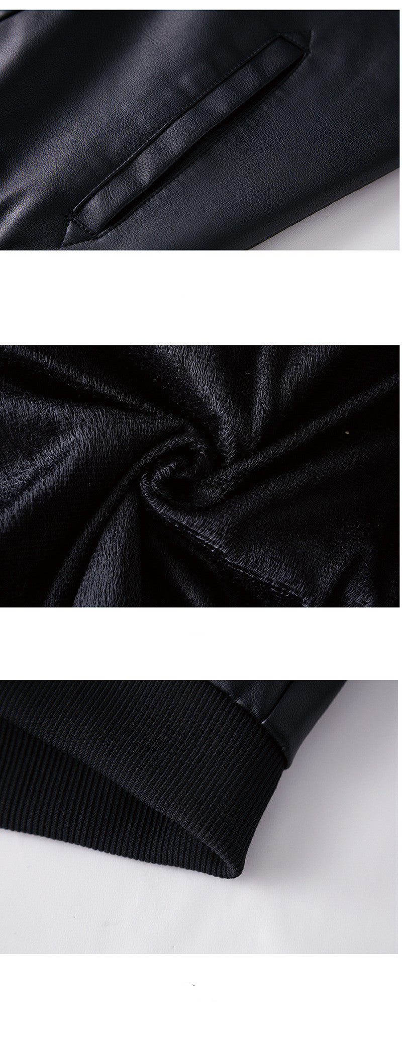 Men's Hooded washed leather jacket | Vintage Style with Velvet Lining