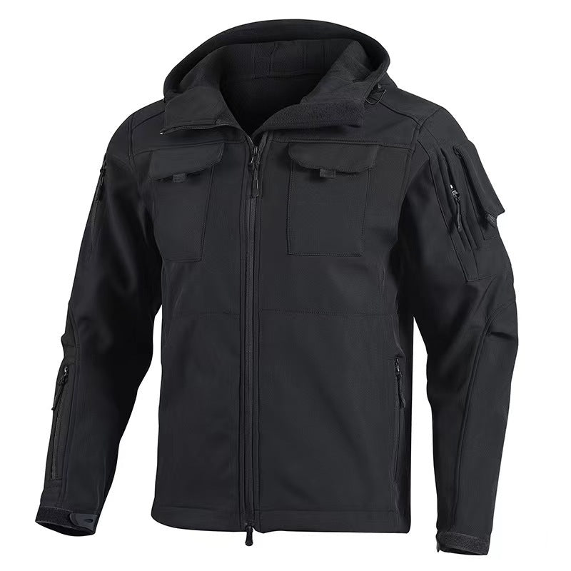 Mens Soft Shell Beetle Top Fleece-lined Windproof Waterproof Jacket