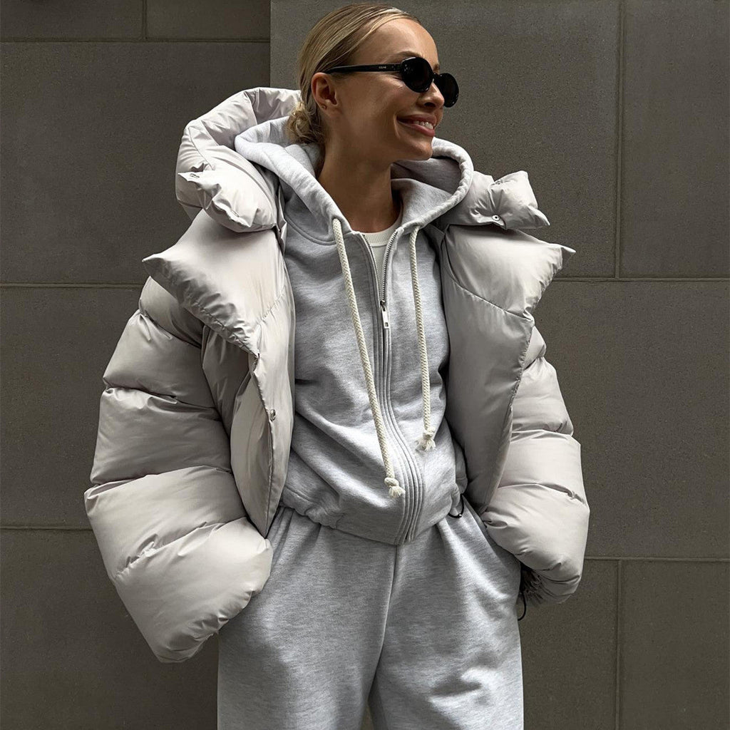 Women's Thick Bread Puffer Jacket | Cotton-padded Winter Coat