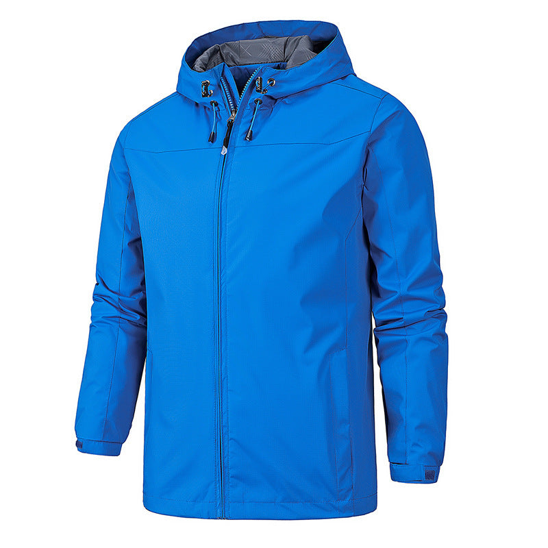 Mens Outdoor Windproof And Waterproof All Season Mountaineering Jacket
