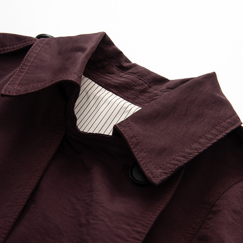 Womens Winter Trench | Mid-length British Trench Coat