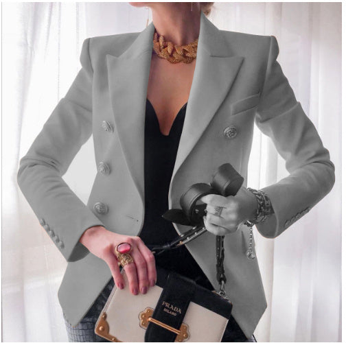 Women's Double Breasted Blazer for Effortless Chic and Confidence