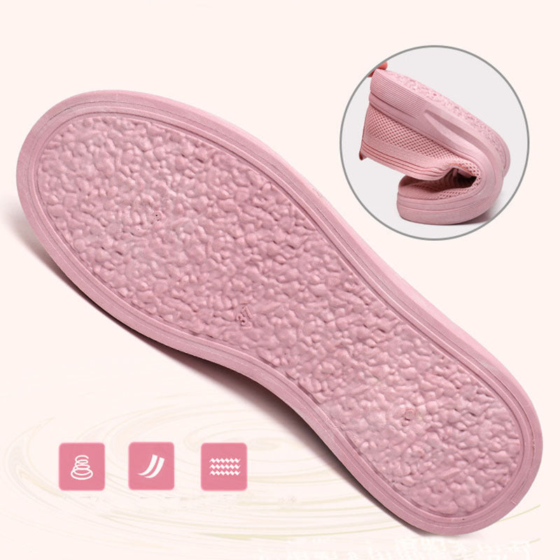 Womens Chain Slip On Flats | Round Toe Comfortable Shoes