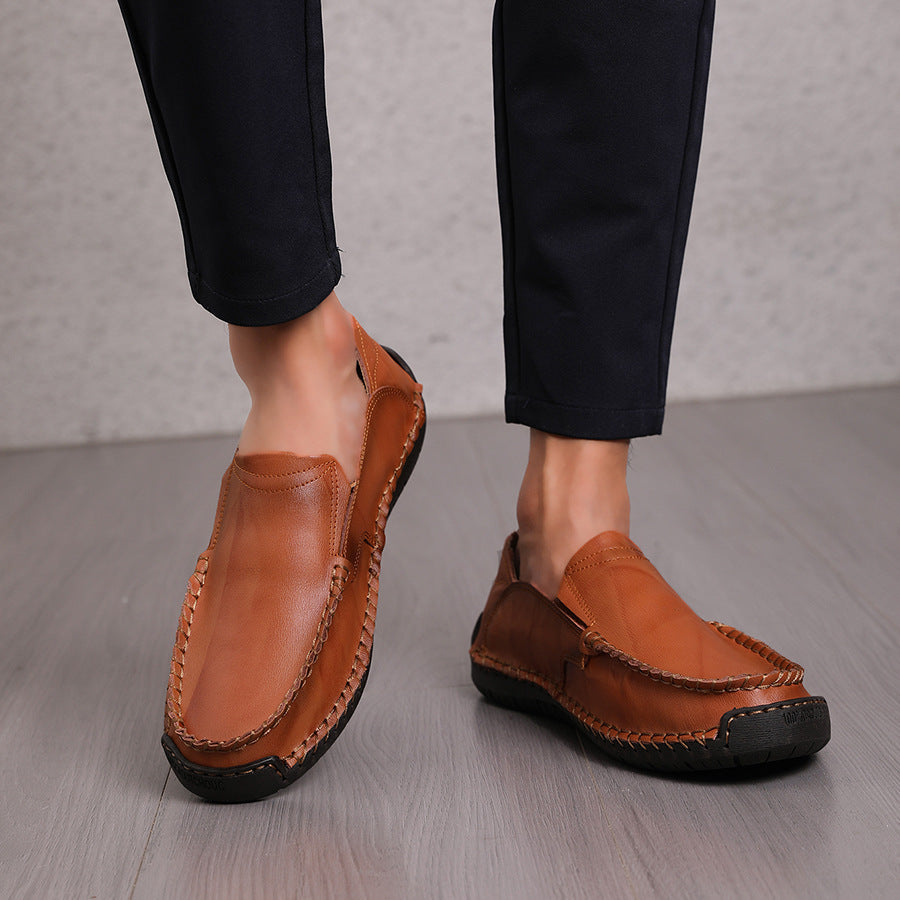 Men’s Lightweight Leather Loafers for Everyday Comfort and Style