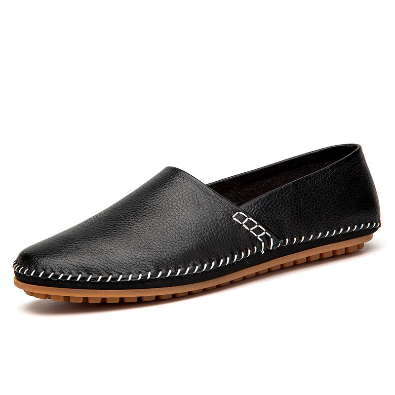 Mens Rubber Sole Comfortable Loafers | Driving Casual Shoes