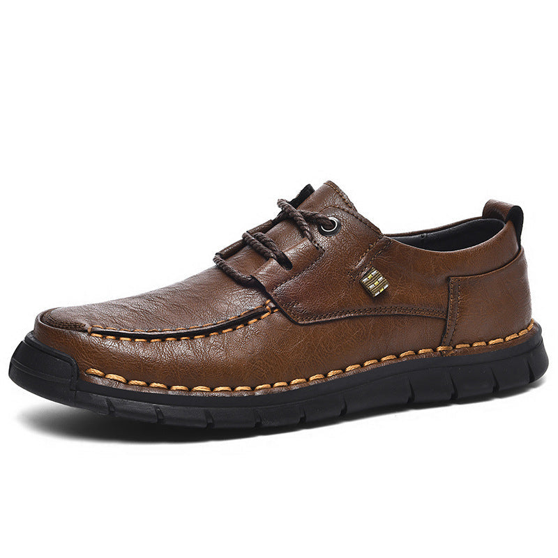Men’s Comfortable Soft Leather Casual Shoes for Daily Wear