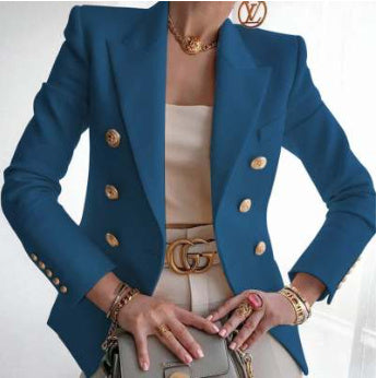 Women's Double Breasted Blazer for Effortless Chic and Confidence