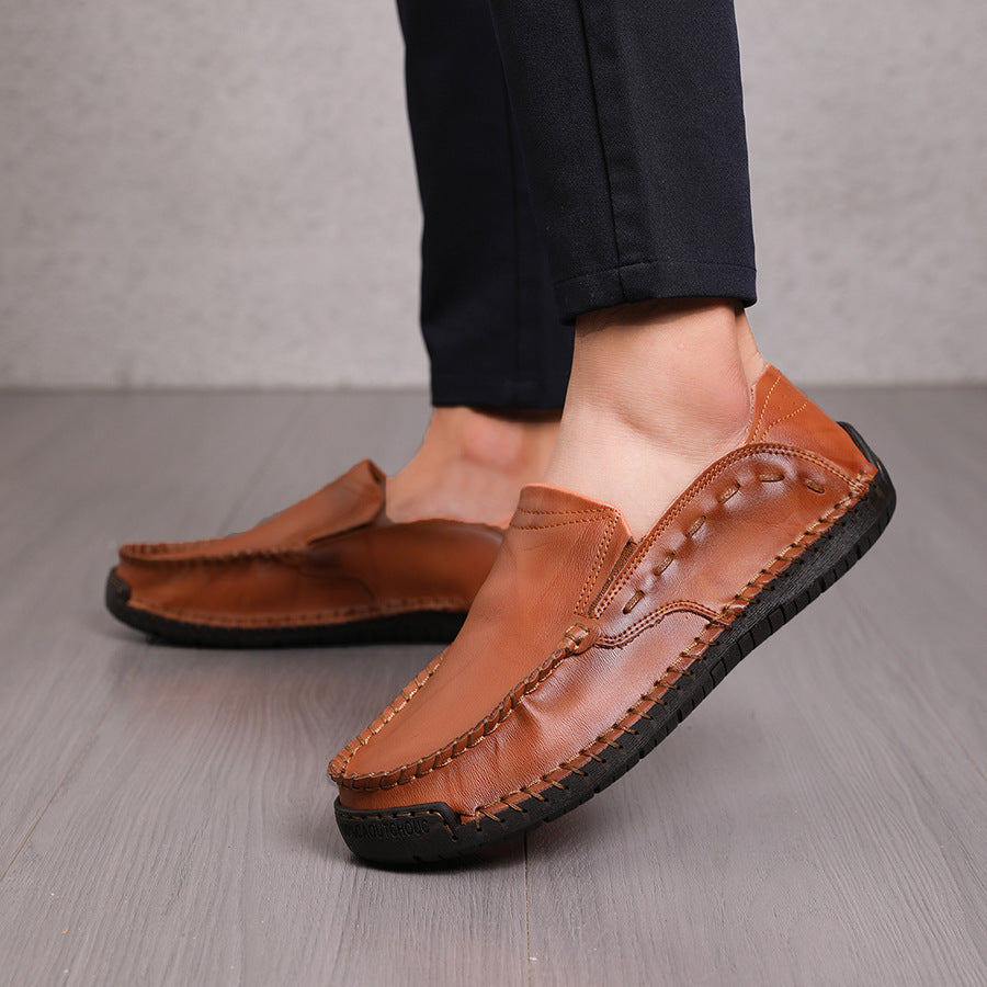 Men’s Lightweight Leather Loafers for Everyday Comfort and Style