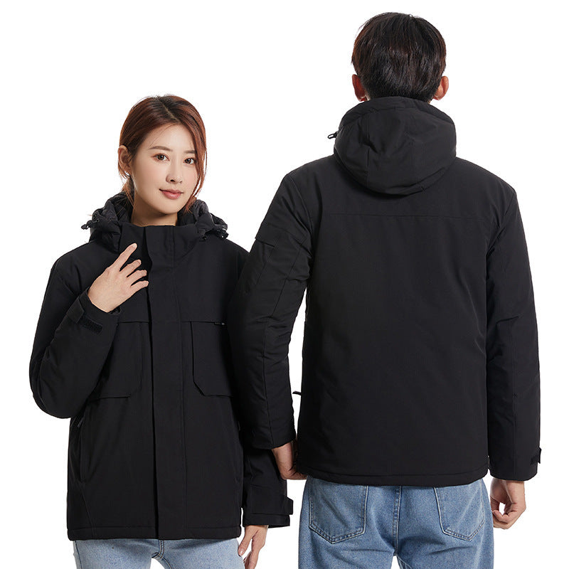 Heated Padding Jacket - Intelligent Heating Charge Jacket For Men And Women