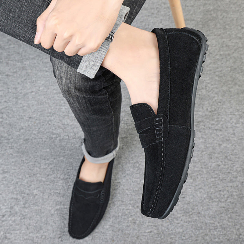 Men’s Suede Leather Loafers for Casual Everyday Comfort