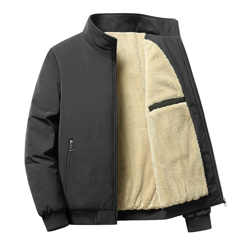 Men's Cotton Sherpa Coat for Cozy Warmth and Stylish Everyday Wear