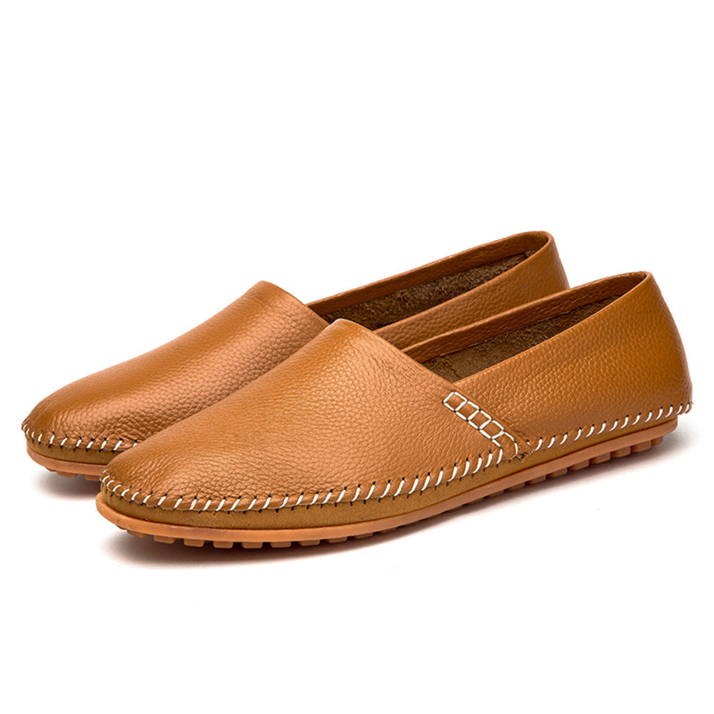 Mens Rubber Sole Comfortable Loafers | Driving Casual Shoes