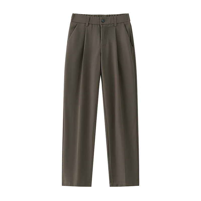 Women’s Versatile Loose Straight Casual Trousers for Everyday Comfort