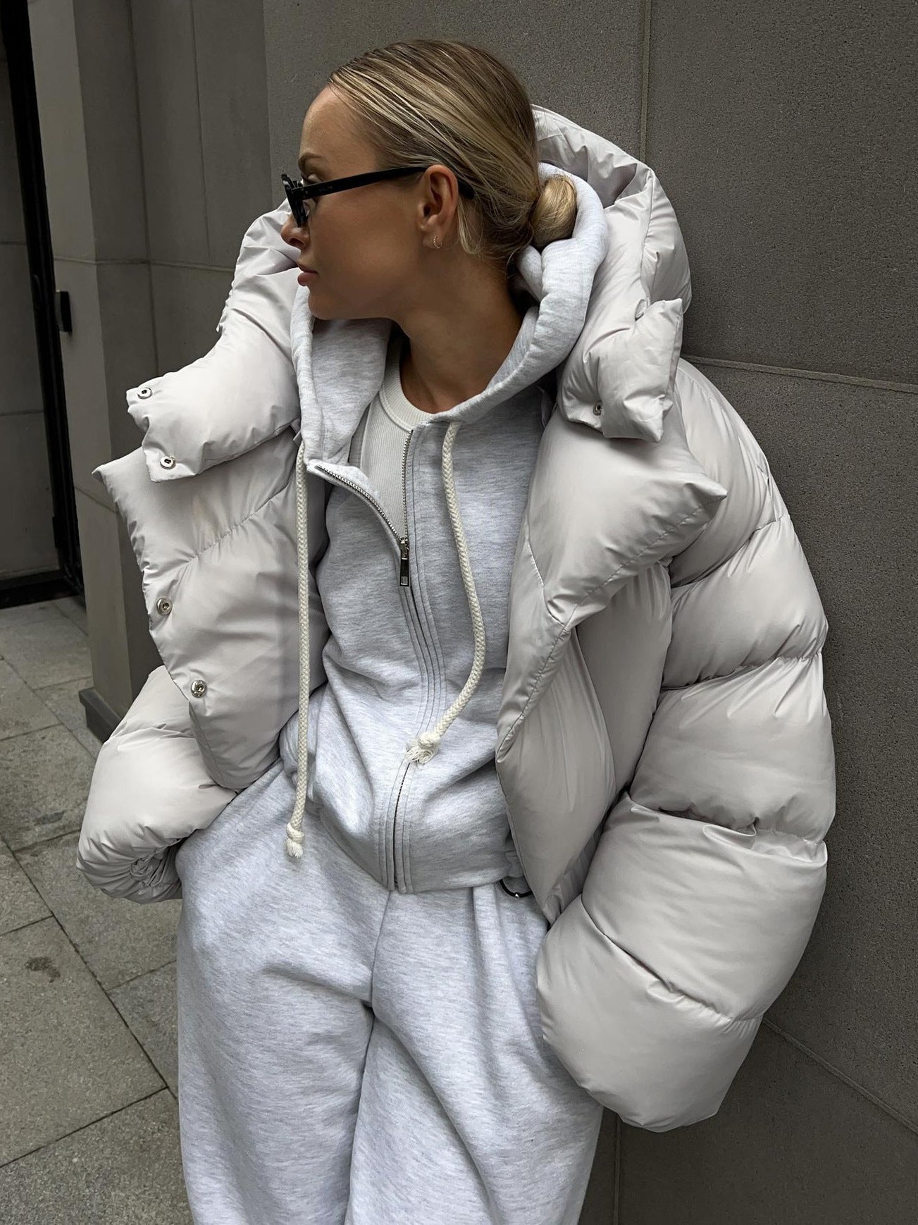 Women's Thick Bread Puffer Jacket | Cotton-padded Winter Coat