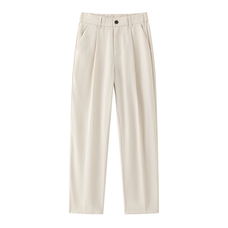 Women’s Versatile Loose Straight Casual Trousers for Everyday Comfort
