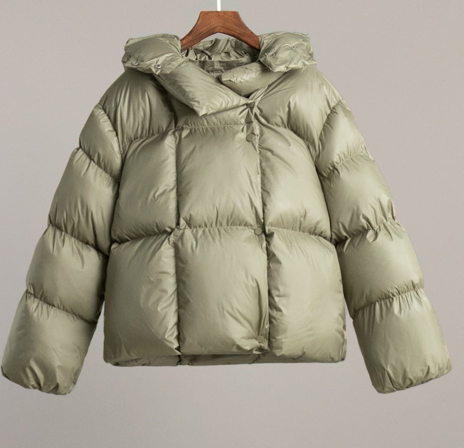Women's Thick Bread Puffer Jacket | Cotton-padded Winter Coat