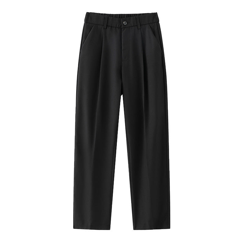 Women’s Versatile Loose Straight Casual Trousers for Everyday Comfort