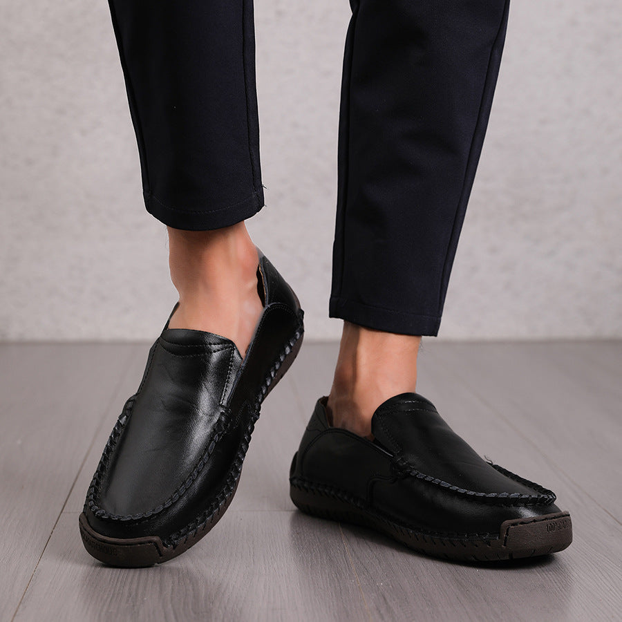 Men’s Lightweight Leather Loafers for Everyday Comfort and Style